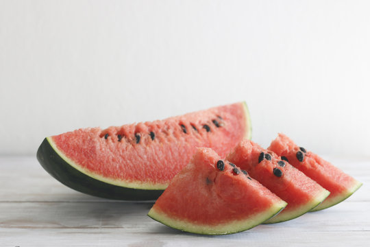 Stock Photo:.Slices of watermelon