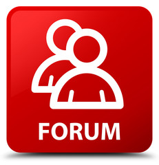 Forum (group icon) red square button