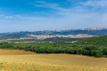 Picturesque landscape of Spain