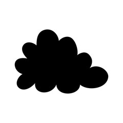 Clouds weather sky icon vector illustration graphic design