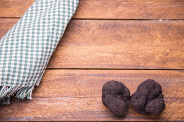Black truffle of sarrion in teruel spain