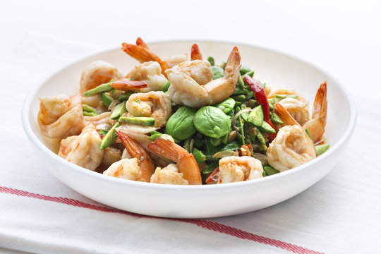 Stink Beans or Sato fried with Shrimp