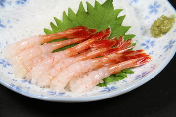 甘エビの刺身