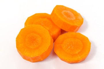  Fresh carrot slice