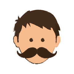 Tamer circus cartoon icon vector illustration graphic design