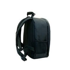 Backpack isolated on white .