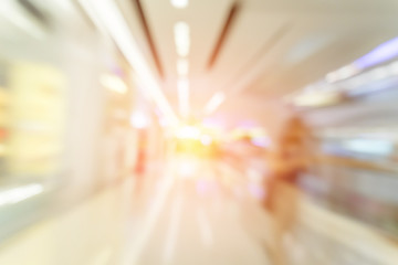blur background image of shopping mall or department store with