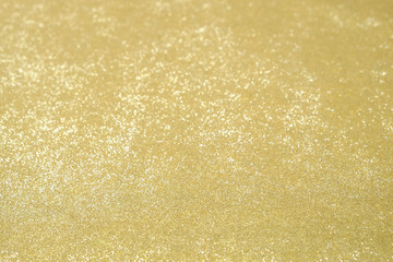 Golden Paper Glitter Background