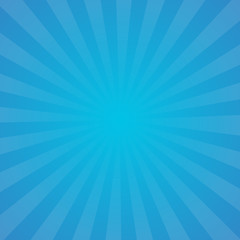 Sunburst blue background vector