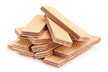 Wafer closeup on white