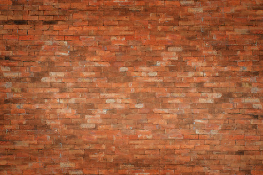 Background of old vintage brick wall © photoraidz