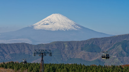 Mount Fuji at Owakudani, Hakone, Japan