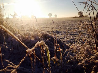 Frostiger Herbstmorgen
