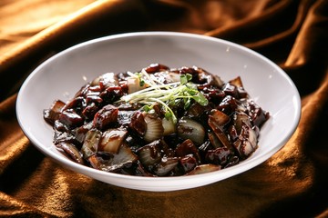 jajangmyeon, black-bean-sauce noodles, 짜장면