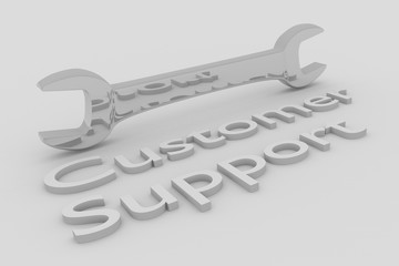 Customer Support concept