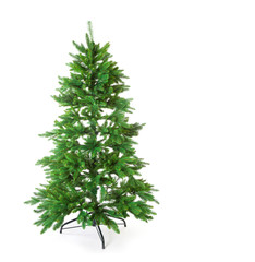 Christmas tree on white