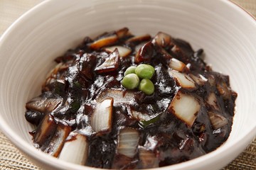 jajangmyeon, black-bean-sauce noodles, 짜장면