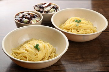 짜장면,jajangmyeon, black-bean-sauce noodles,간짜장,gan zhajjang