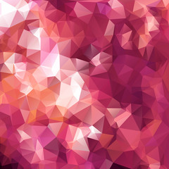 Obraz premium Purple vector polygon background
