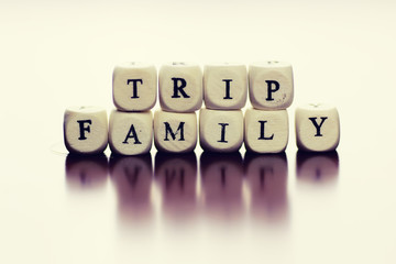 text cube travel family