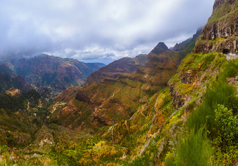 Fototapeta na wymiar Mountain view - Madeira Portugal
