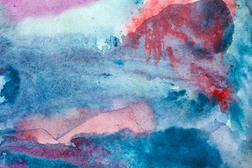 beautiful texture of the canvas with strokes of oil paint