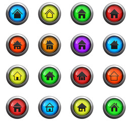 home icon set