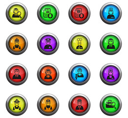 job search icon set