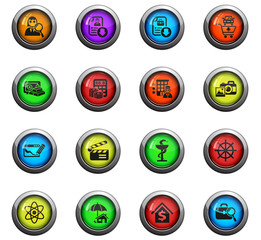 job search icon set