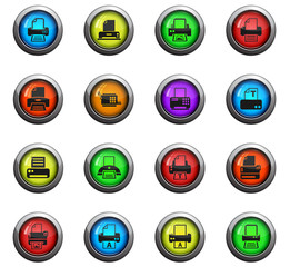 print icon set
