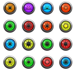 sun icons set