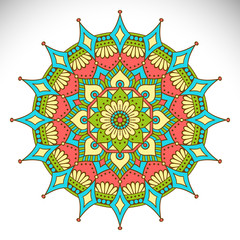 Vector indian Mandala