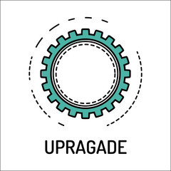 Upragade Line Icon