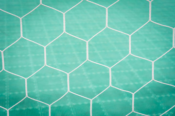Soccer Goal Net with futsal floor
