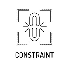 CONSTRAINT Line icon