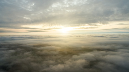 Fototapeta na wymiar Sunny sky abstract background, beautiful cloudscape, on the heav