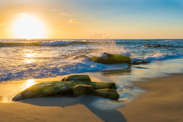 Sunset at Windansea Beach