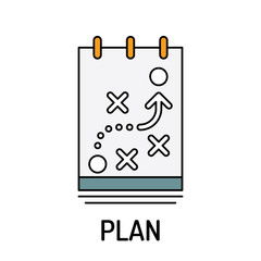 PLAN Line icon