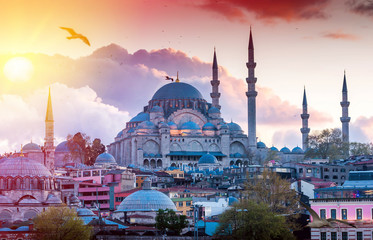Istanbul the capital of Turkey, eastern tourist city. - 128579612