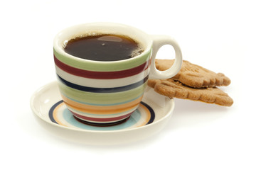 coffee and cookie