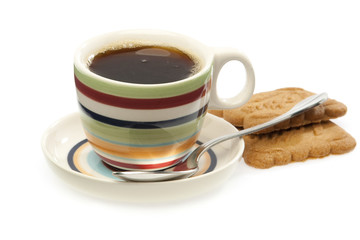 coffee and cookie