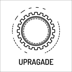 Upragade Line Icon