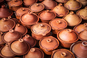 Moroccan tajine pots