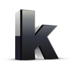 lowercase black letter K