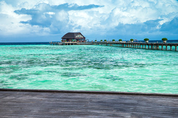 tropical beach in Maldives