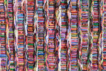 Collection of name bracelets