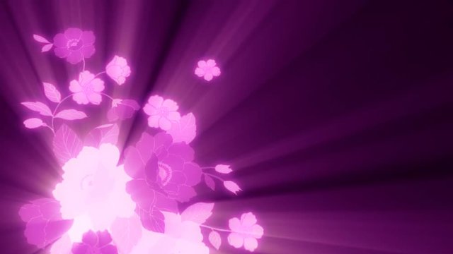 Romantic background animation