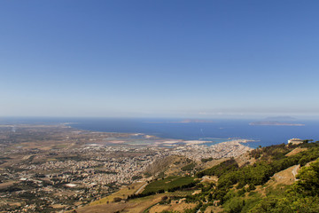 Sicily coastline view