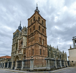 Fototapeta na wymiar Cathedral of Astorga Spain
