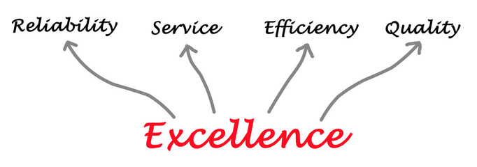 Obraz premium Excellence in business